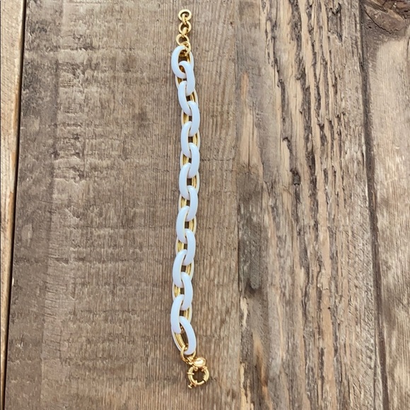 J Crew white and gold bracelet Never been worn! - Picture 2 of 5